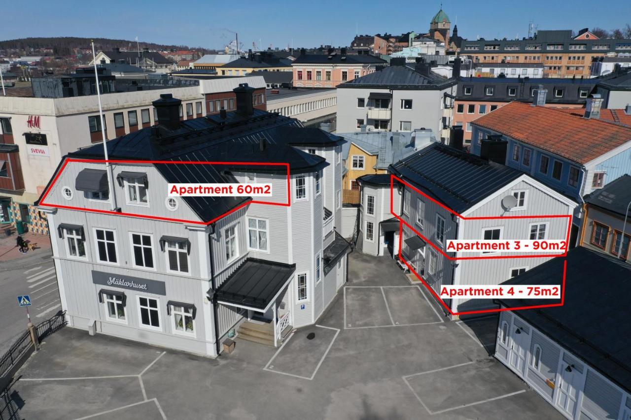 Hernoerum Storgatan - Centrala Laegenheter Härnösand Eksteriør billede